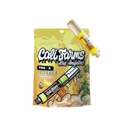 THC X Vape náplň s terpeny Cheese 1 ml