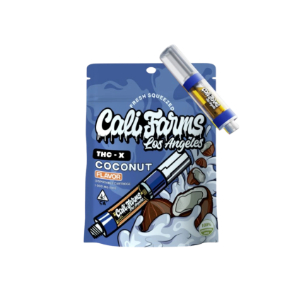 THC X Vape náplň s příchutí coconut 1 ml