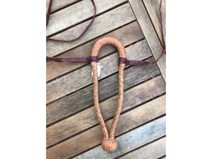 5/8 Hackamore - Farbe hellbraun