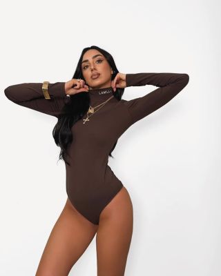 Body FAMA skladom v 2 farbách 💫 #hnedébody #damskebody #ootd