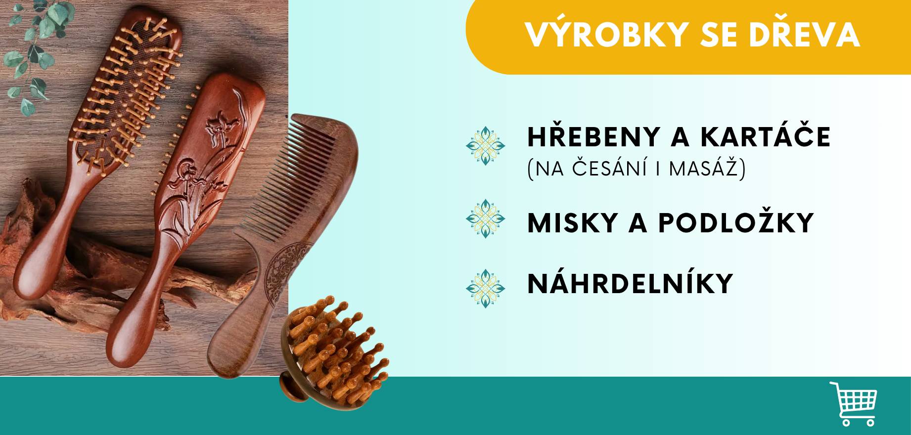 Hřebeny a kartáče