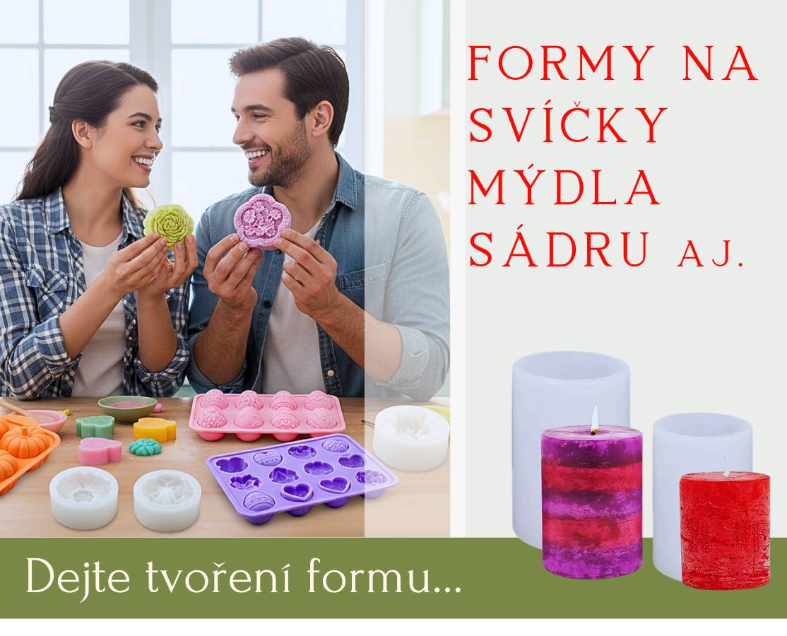 Silikonové formy na tvoření