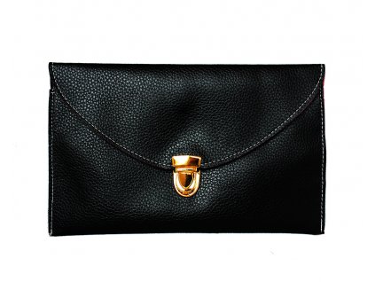 psaníčko na kovovou přezku černá 03