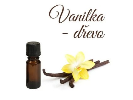 Esenciální olej do mýdla a svíček Vanilka dřevo
