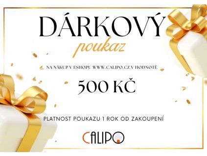 Dárkový poukaz CALIPO
