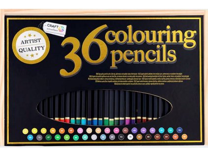 Barevné pastelky Colouring Pencils 36 Wood