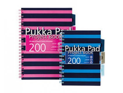 A5 Poznámkový blok Project book PUKKA PAD / STRIPES