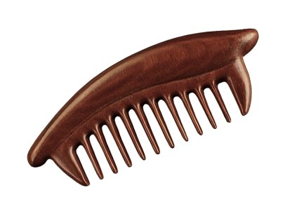 Dřevěný santalový hřeben CALIPO na vlasy