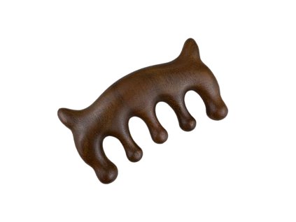 Dřevěný santalový hřeben CALIPO masážní