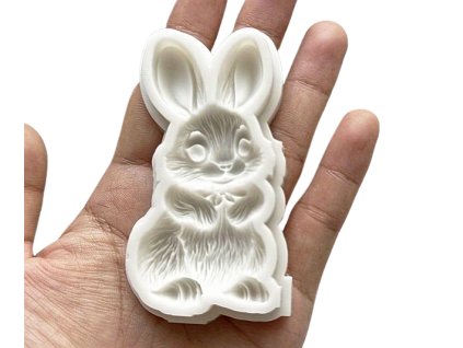 Silikonová forma Zajíček 3D