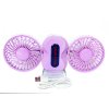 stolní USB ventilátory Couple fan fialový 01