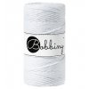 Šňůra macrame Bobbiny 3mm bílá