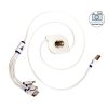 Navíjecí USB kabel 5v1 bílý 02