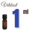 Lékovka - lahvička s kapátkem 1 ml - 2 ml / hnědá