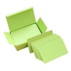 Kraft kartičky papírové cedulky zelené