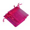 Organzové pytlíčky růžové