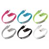 microUSB USB kabely náramky pro smartphony