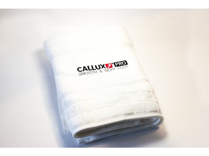 Callux uterák s logom - biely
