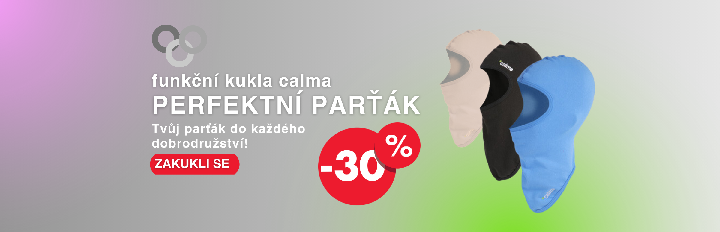 Zimní lyžařské a snowboardové dobrodružství začíná s funkční termo kuklou calma!