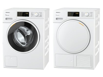 Set Miele Pračka WWD 164 WCS + Sušička TWC 364 WP
