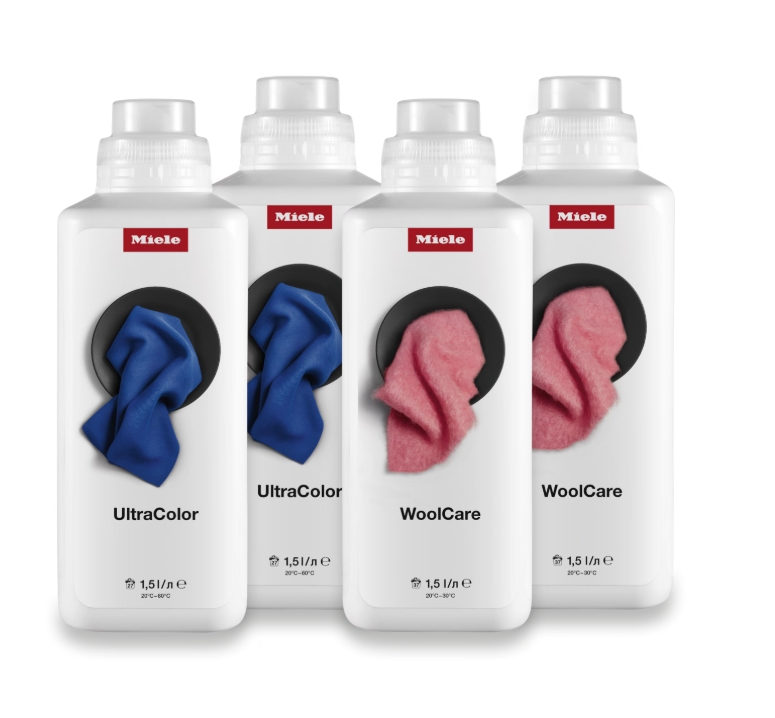 Miele UltraColor a Miele WoolCare Prací prostředek 4 x 1,5 l