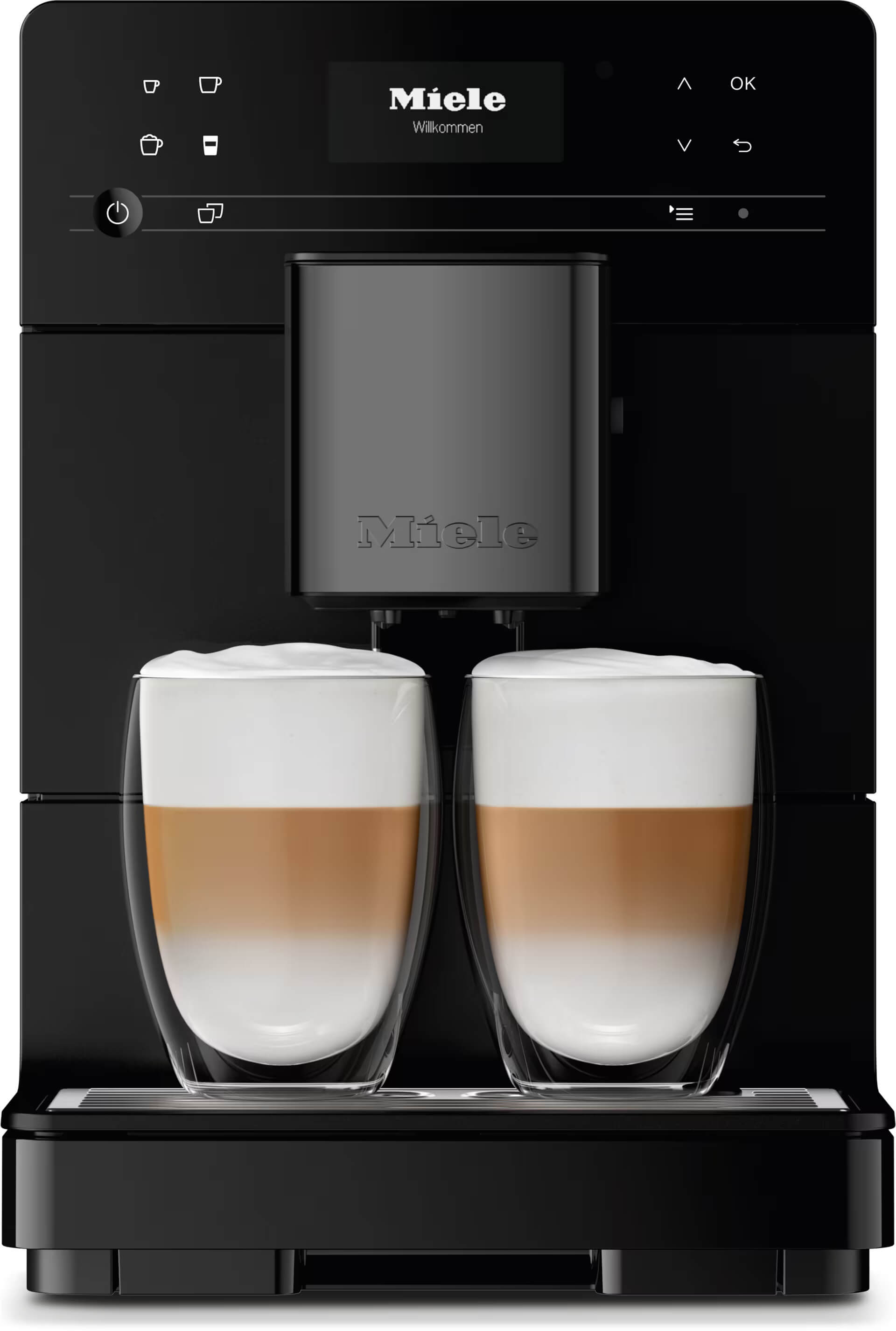 Miele CM 5510 Silence 125 Edition Obsidian černá
