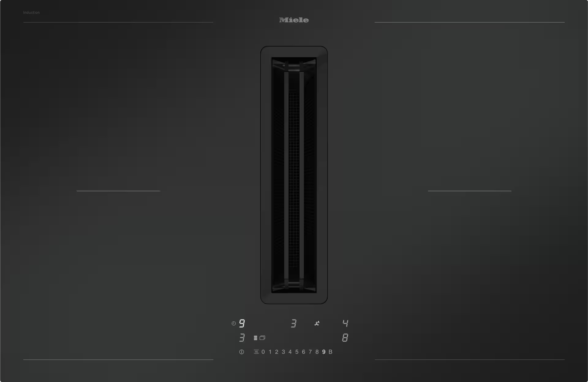 Indukční deska MIELE KMDA 7876-1 FL MattFinish (bez rámečku)