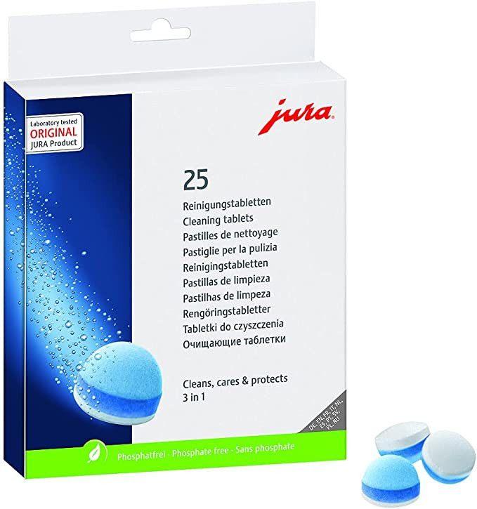 JURA čisticí tablety 3fázové 25 ks