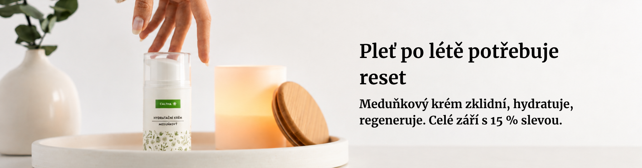 Caltha Akce Hydratační krém s meduňkou
