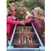 ČAMBURINA - Hrací stůl velký - komplet  - petrolejová