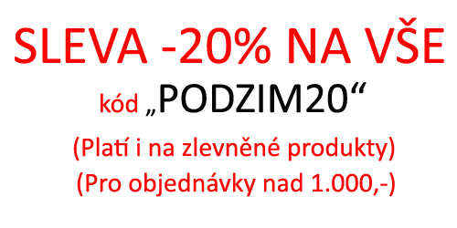 Sleva -20% na vše