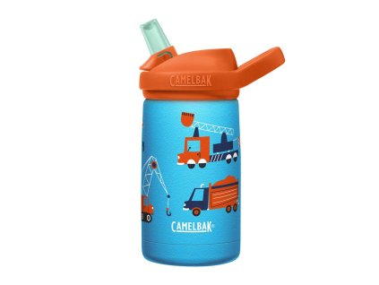 CAMELBAK Eddy+ Kids Vacuum 350 ml dětská láhev Construction and Cranes