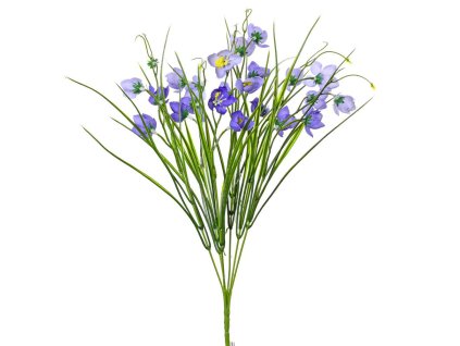 Umelá kytica krokus fialová 40 cm