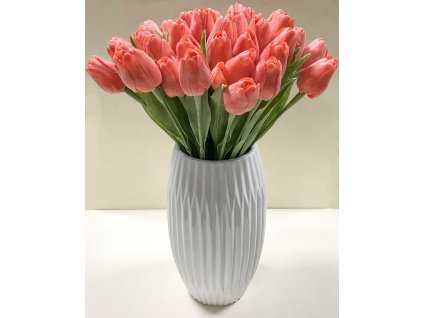 Tulipán platový sýto-červený 43 cm cena za 1kus