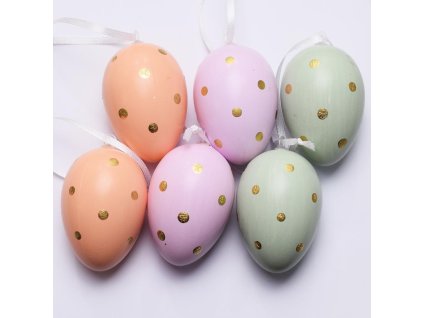 Sada vajíčok a01 6 cm 6 kus