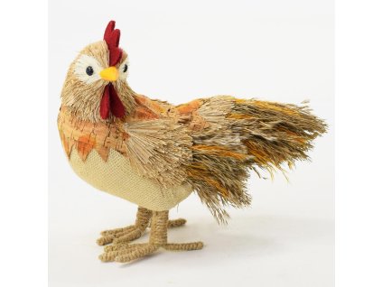 Kohút slamený 22x22x10 cm