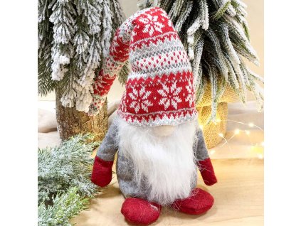 Škriatok červený 25cm