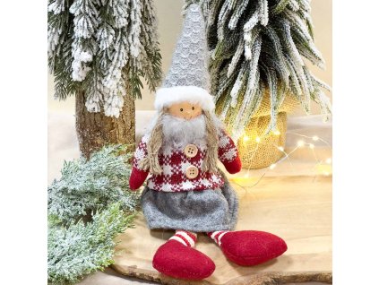 Textilná vianočná figúrka 25cm
