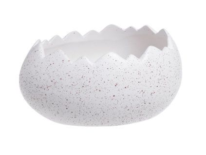 Keramická škrupka vajíčka 16x8 cm