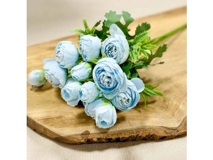 Kytica ranunculus modrý 28cm