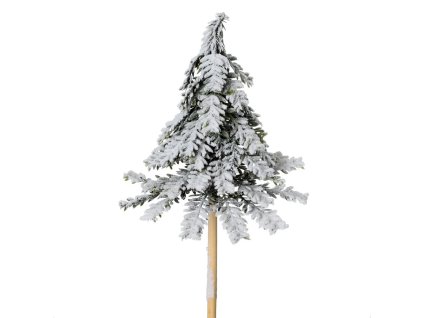 Zápich osnežený stromček, 25 cm