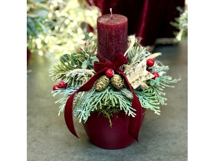 Vianočný aranžmán 20cm