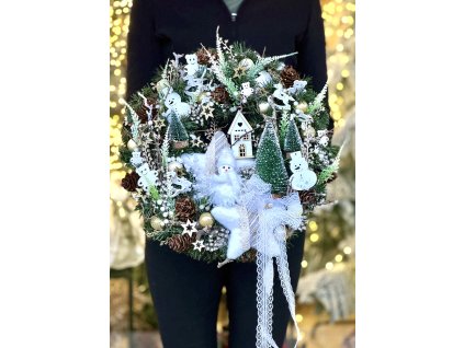 Rozprávkový veniec na dvere 40cm