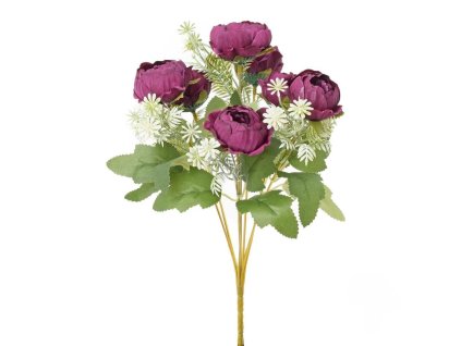 Kytica pivonka fialová  33 cm