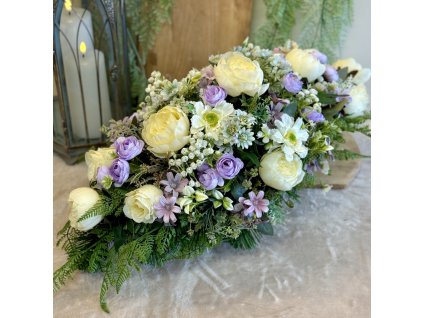 Zaťažený aranžmán na hrob 60cm