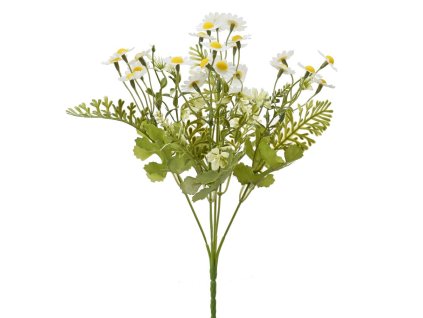 Kytica kamilla biela 30 cm