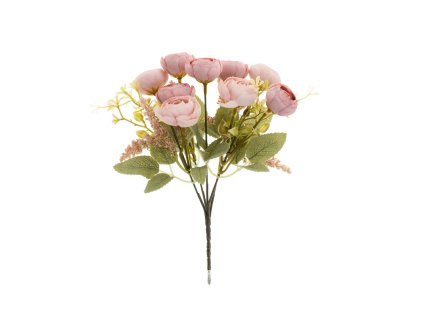Kytica ranunculus ružová 27 cm