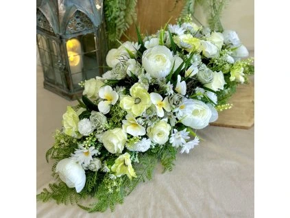 Zaťažená ikebana na hrob 70cm