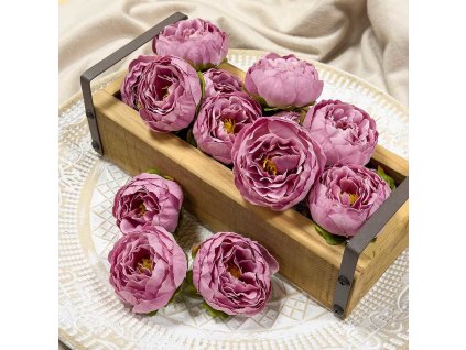 Hlava ranunculus ružová 5,5 cm
