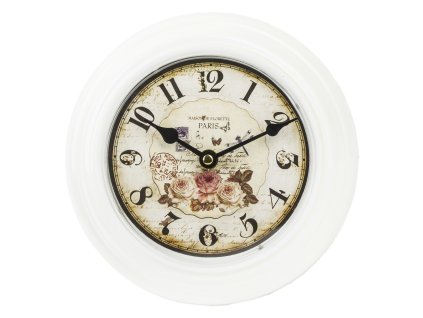 Nástenné hodiny paris 21x21x4,5 cm